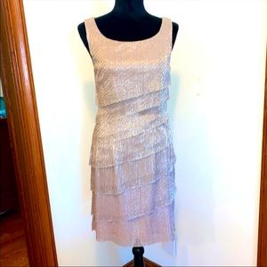 Shimmery Ruffle Dress